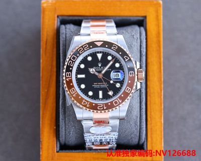 ROLEX GMT 904L Steel 40MM 3186/3285 Movement Watch